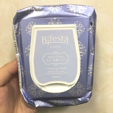 ミセラークレンジングシート ブライトアップ/ビフェスタ/クレンジングシートを使ったクチコミ(1枚目)