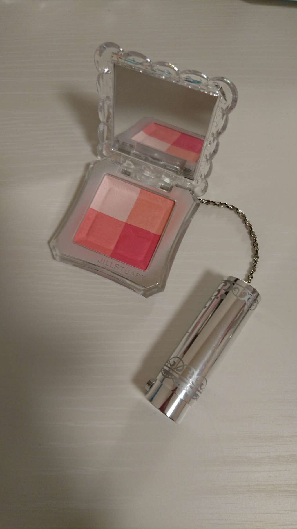 ミックスブラッシュ コンパクト N/JILL STUART/パウダーチークを使ったクチコミ(1枚目)