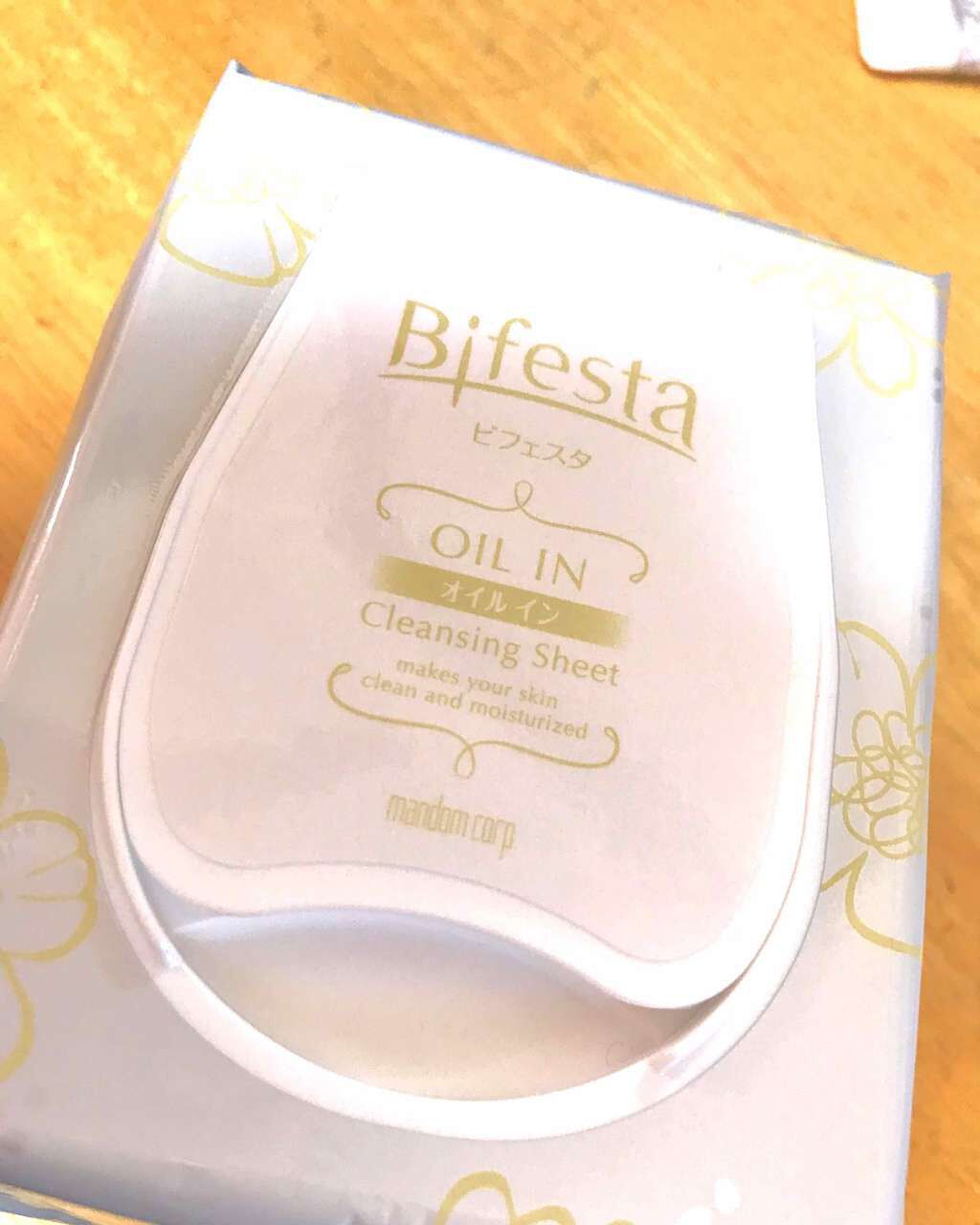 クレンジングシート オイルイン/ビフェスタ/クレンジングシートを使ったクチコミ(1枚目)