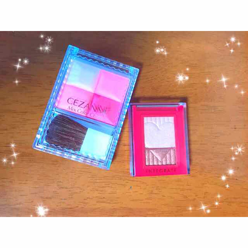 ミックスカラーチーク/CEZANNE/パウダーチークを使ったクチコミ(1枚目)