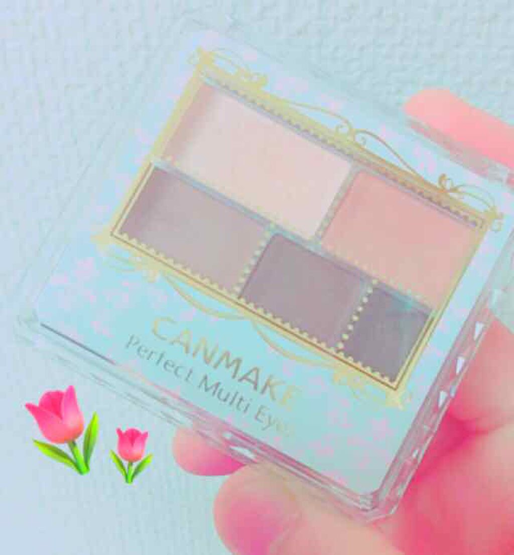 パーフェクトマルチアイズ/キャンメイク/アイシャドウパレットを使ったクチコミ(1枚目)