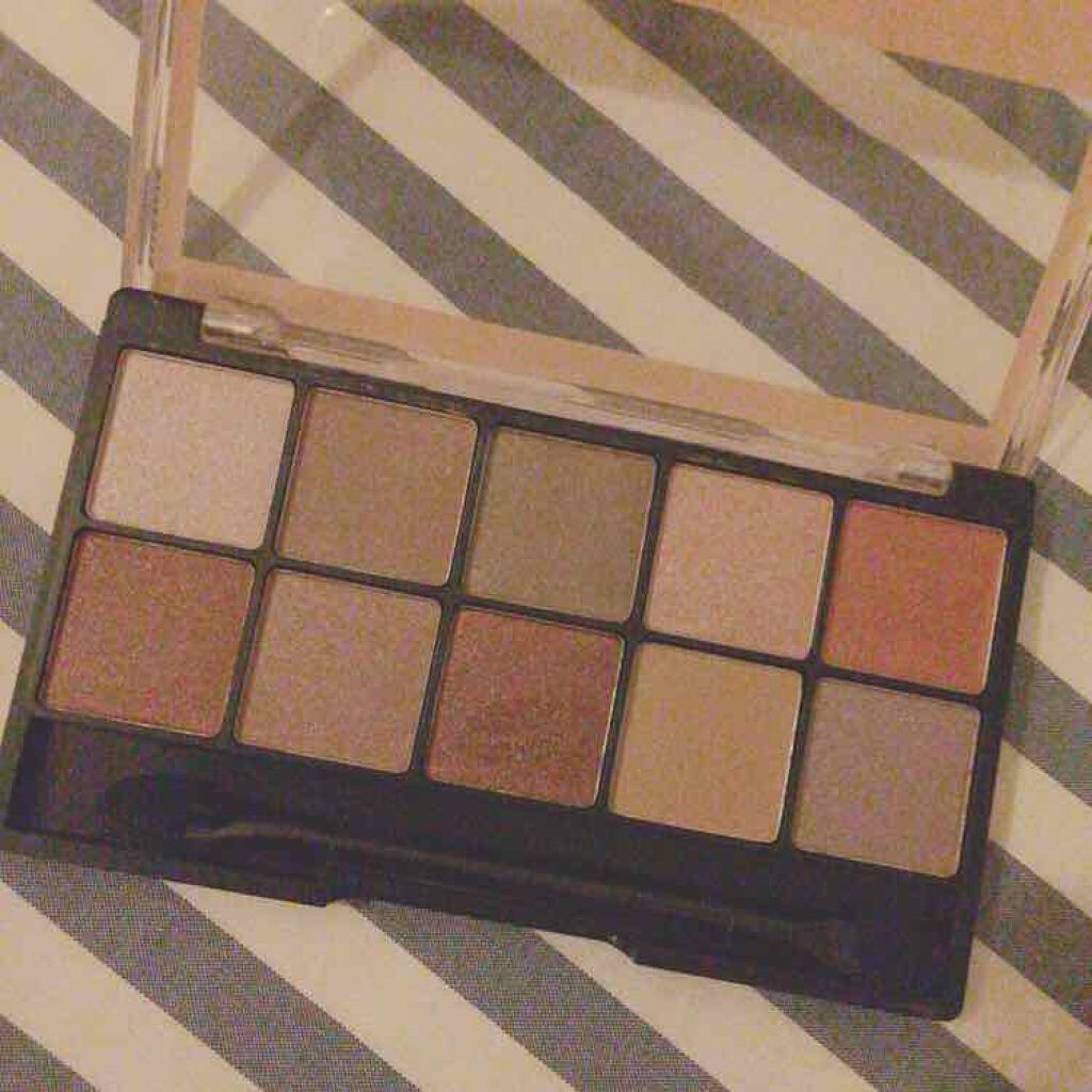 NATURAL SHADOW PALETTE/CITY COLOR/アイシャドウパレットを使ったクチコミ(2枚目)