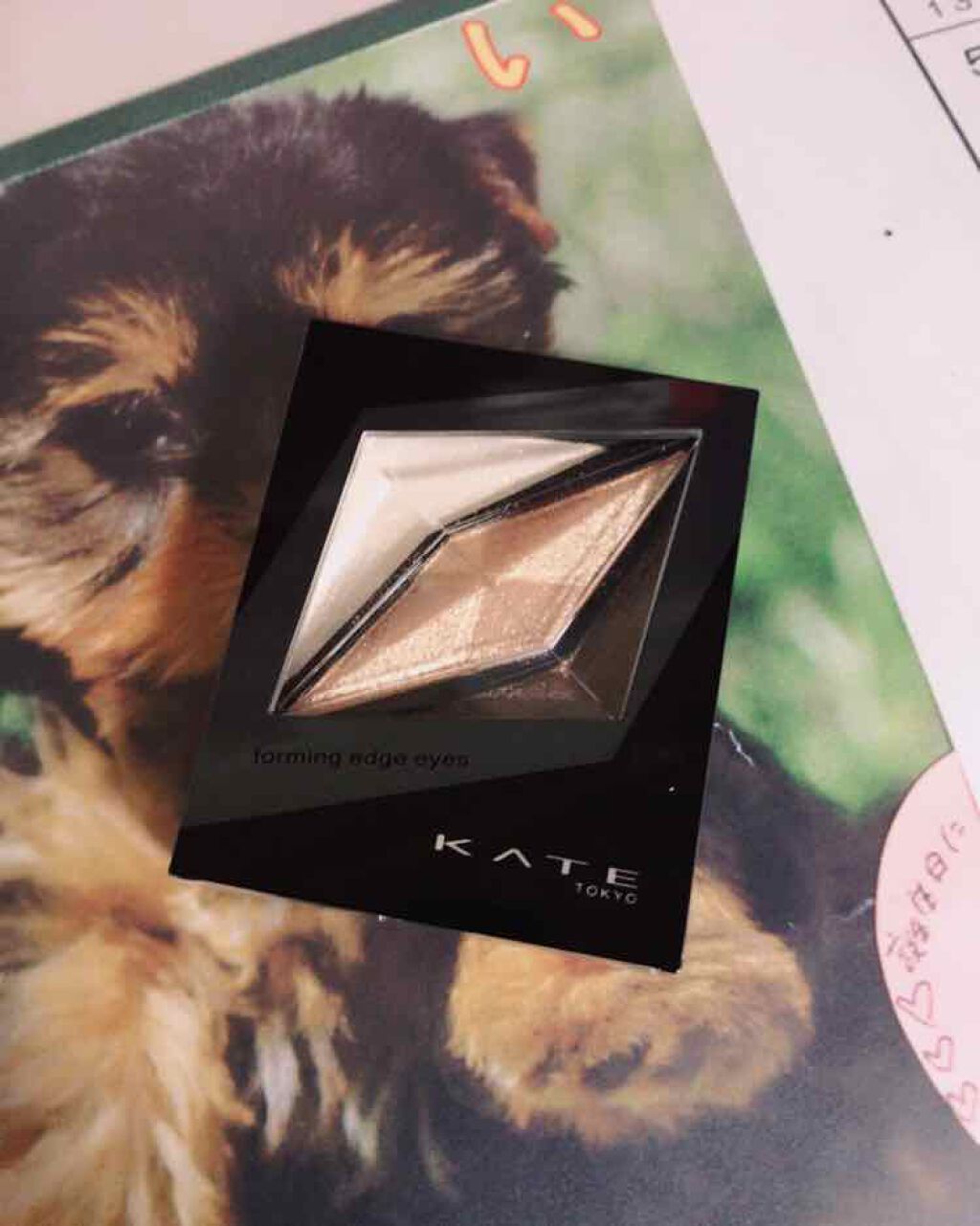 フォルミングエッジアイズ/KATE/アイシャドウパレットを使ったクチコミ(1枚目)
