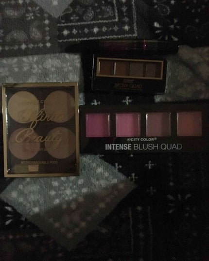 インテンスブラッシュクアッド/CITY COLOR/パウダーチークを使ったクチコミ(1枚目)