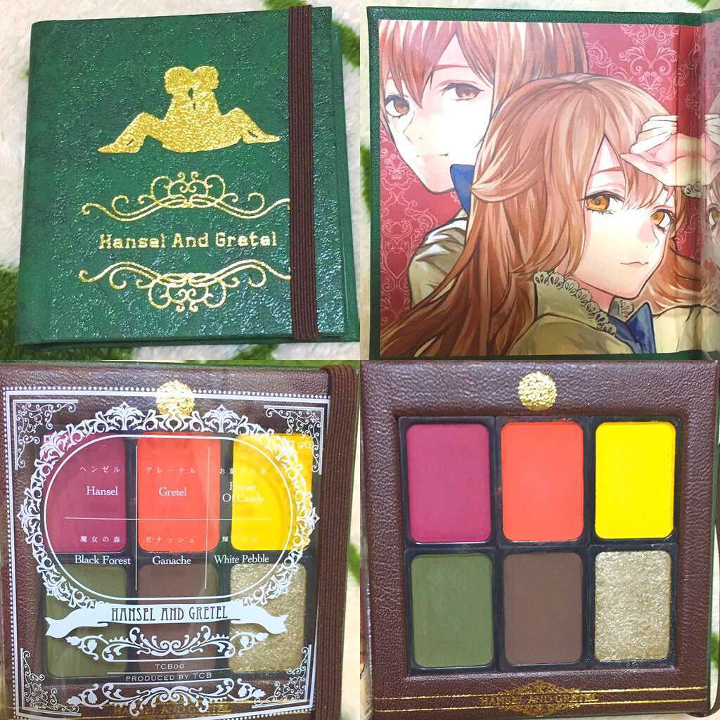 TCB童話シリーズ『ヘンゼルとグレーテルをモチーフにしたアイシャドウ』/cosme play/アイシャドウパレットを使ったクチコミ(1枚目)