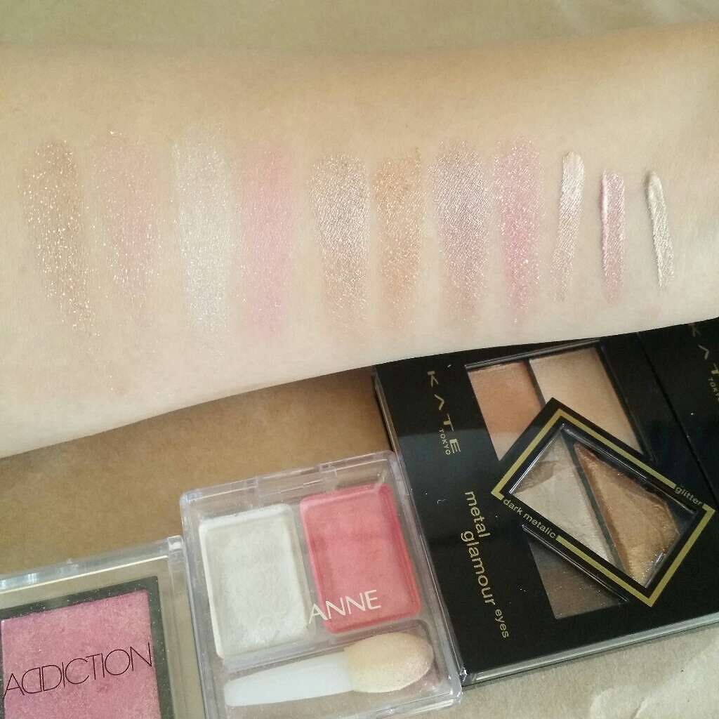 スパークリングアイグロス/スウィーツ スウィーツ/リキッドアイシャドウを使ったクチコミ（2枚目）