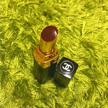 ルージュ ココ シャイン 128 ヌワール モデルヌ/CHANEL/口紅を使ったクチコミ（1枚目）