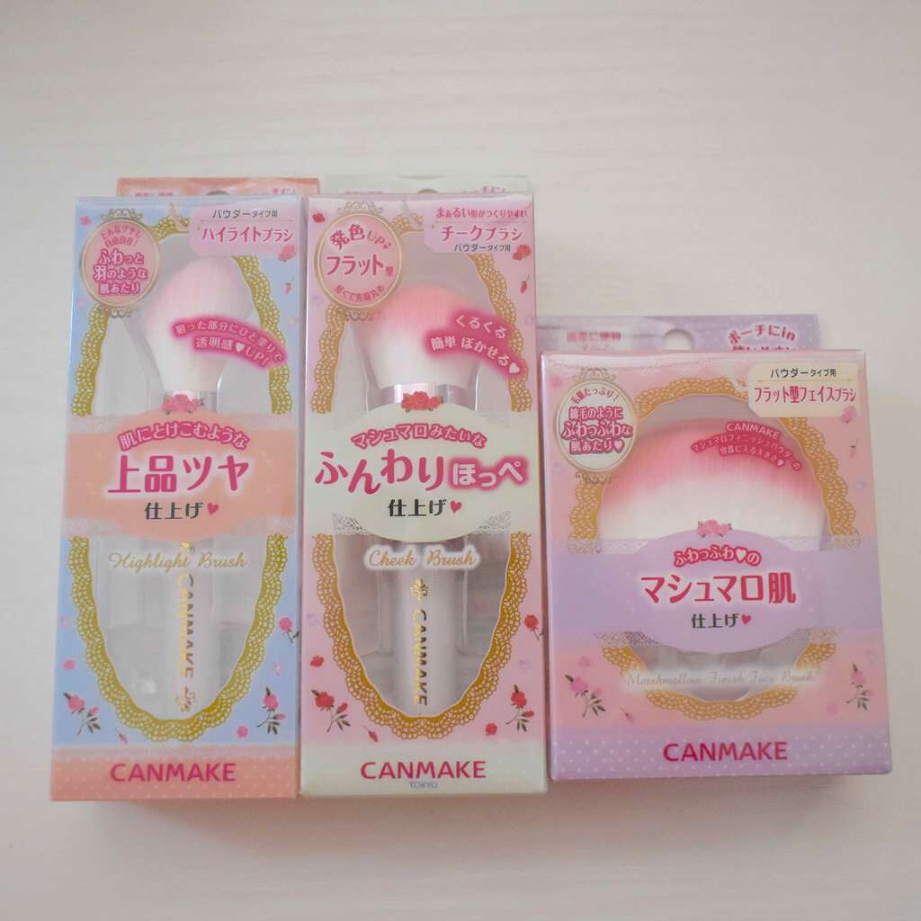 マシュマロフィニッシュフェイスブラシ/キャンメイク/メイクブラシを使ったクチコミ(1枚目)