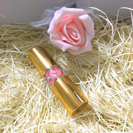 ルージュ ヴォリュプテ シャイン/YVES SAINT LAURENT BEAUTE/口紅を使ったクチコミ(1枚目)