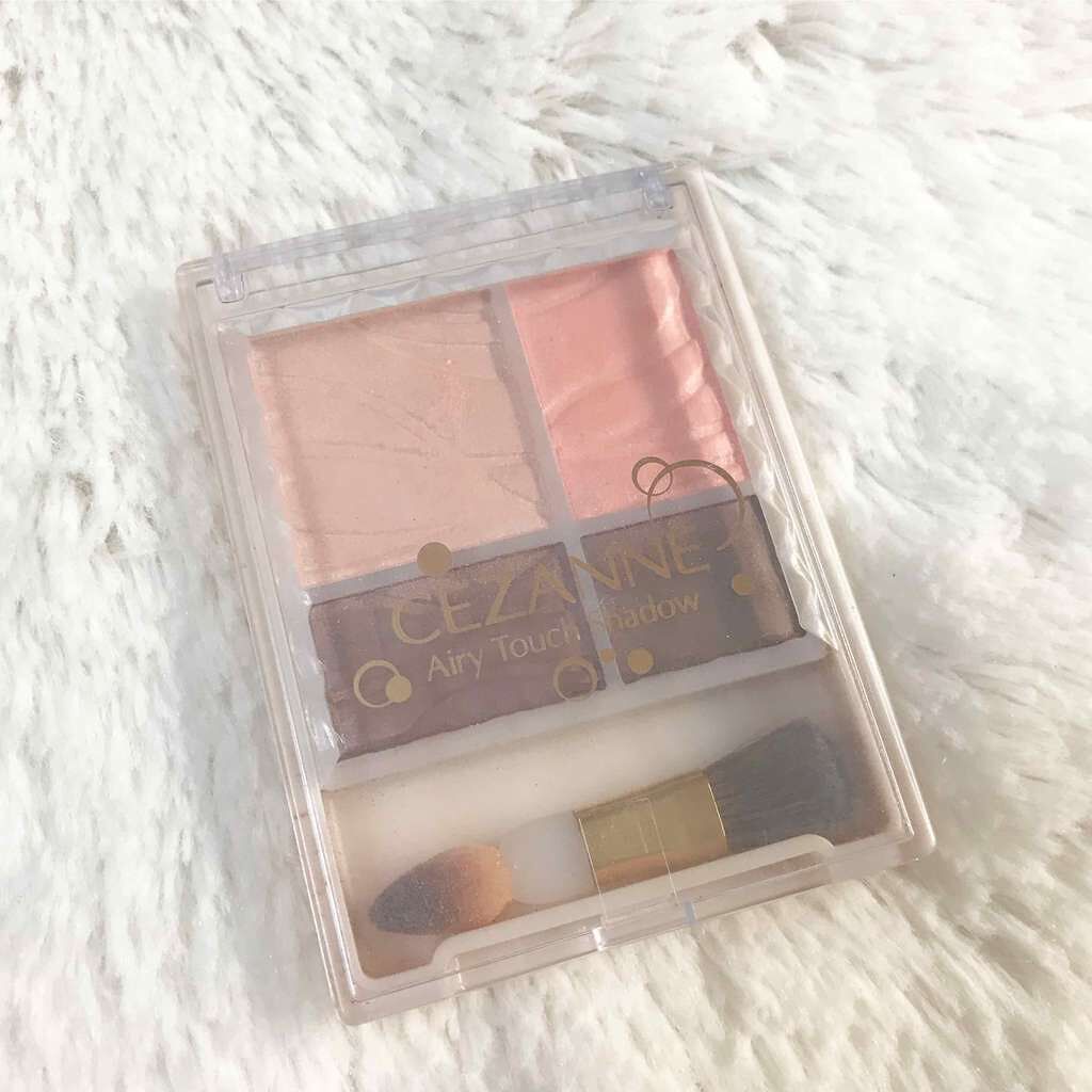 エアリータッチシャドウ/CEZANNE/アイシャドウパレットを使ったクチコミ(1枚目)