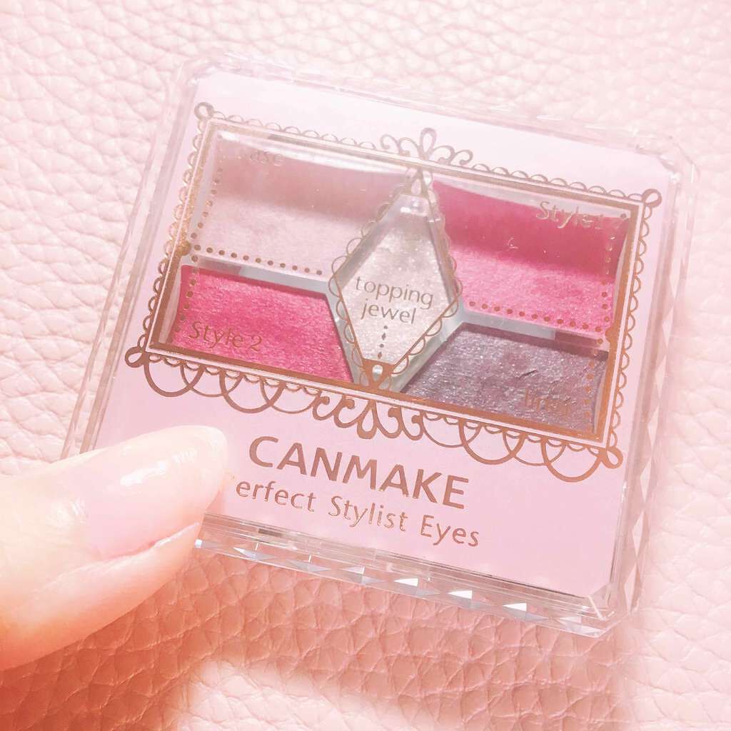 【旧品】パーフェクトスタイリストアイズ/キャンメイク/アイシャドウパレットを使ったクチコミ（1枚目）