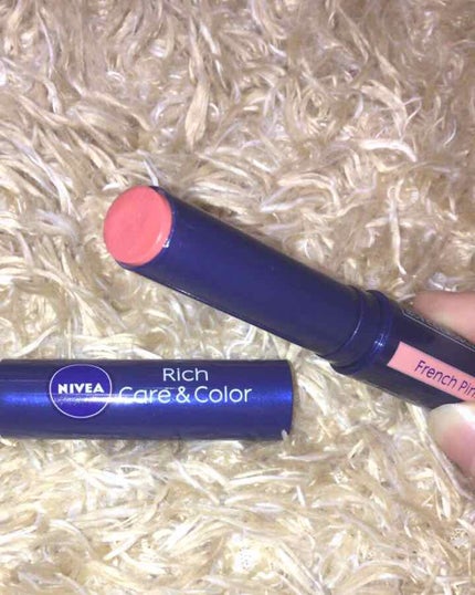 ニベア リッチケア&カラーリップ/ニベア/リップクリームを使ったクチコミ(1枚目)