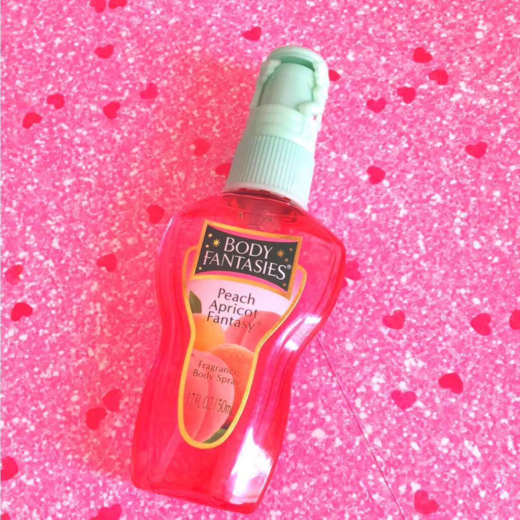 ボディスプレー ピーチアプリコット/ボディファンタジー/香水(レディース)を使ったクチコミ(1枚目)
