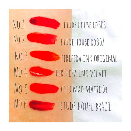 ディアダーリン ウォータージェルティント (アイスティント)/ETUDE/口紅を使ったクチコミ(2枚目)