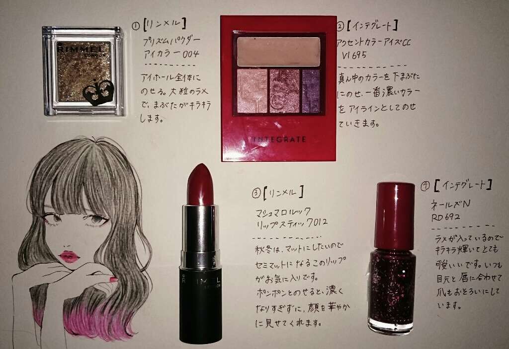 アクセントカラーアイズ CC/インテグレート/アイシャドウパレットを使ったクチコミ（1枚目）