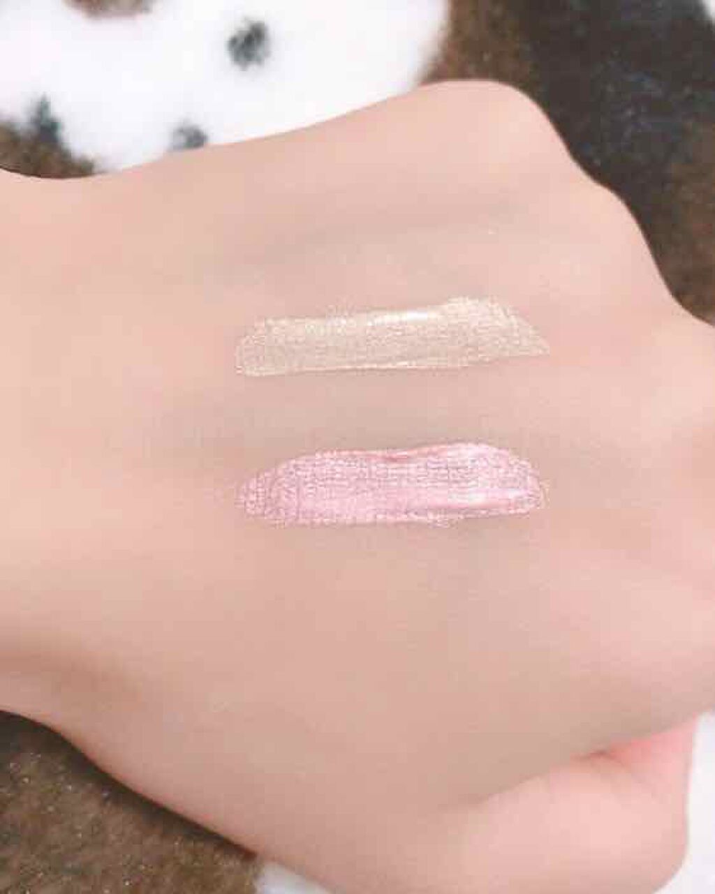 スパークリングアイグロス/スウィーツ スウィーツ/リキッドアイシャドウを使ったクチコミ(2枚目)