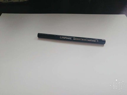クイックイージーアイライナー 01 ブラック/キャンメイク/リキッドアイライナーを使ったクチコミ(1枚目)