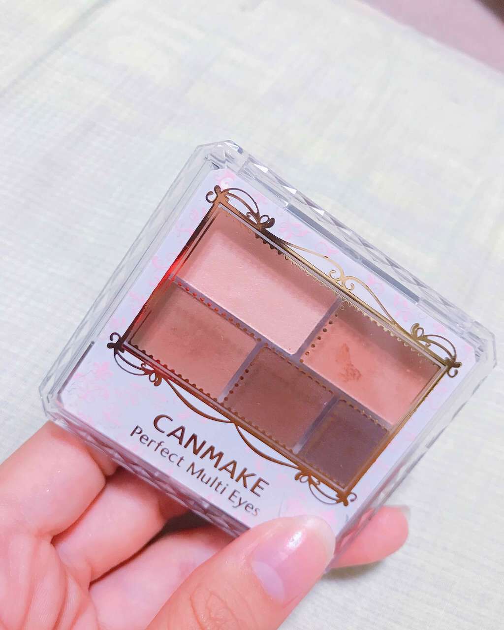 パーフェクトマルチアイズ/キャンメイク/アイシャドウパレットを使ったクチコミ（2枚目）
