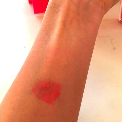 ディアダーリン ウォータージェルティント (アイスティント)/ETUDE/口紅を使ったクチコミ(2枚目)