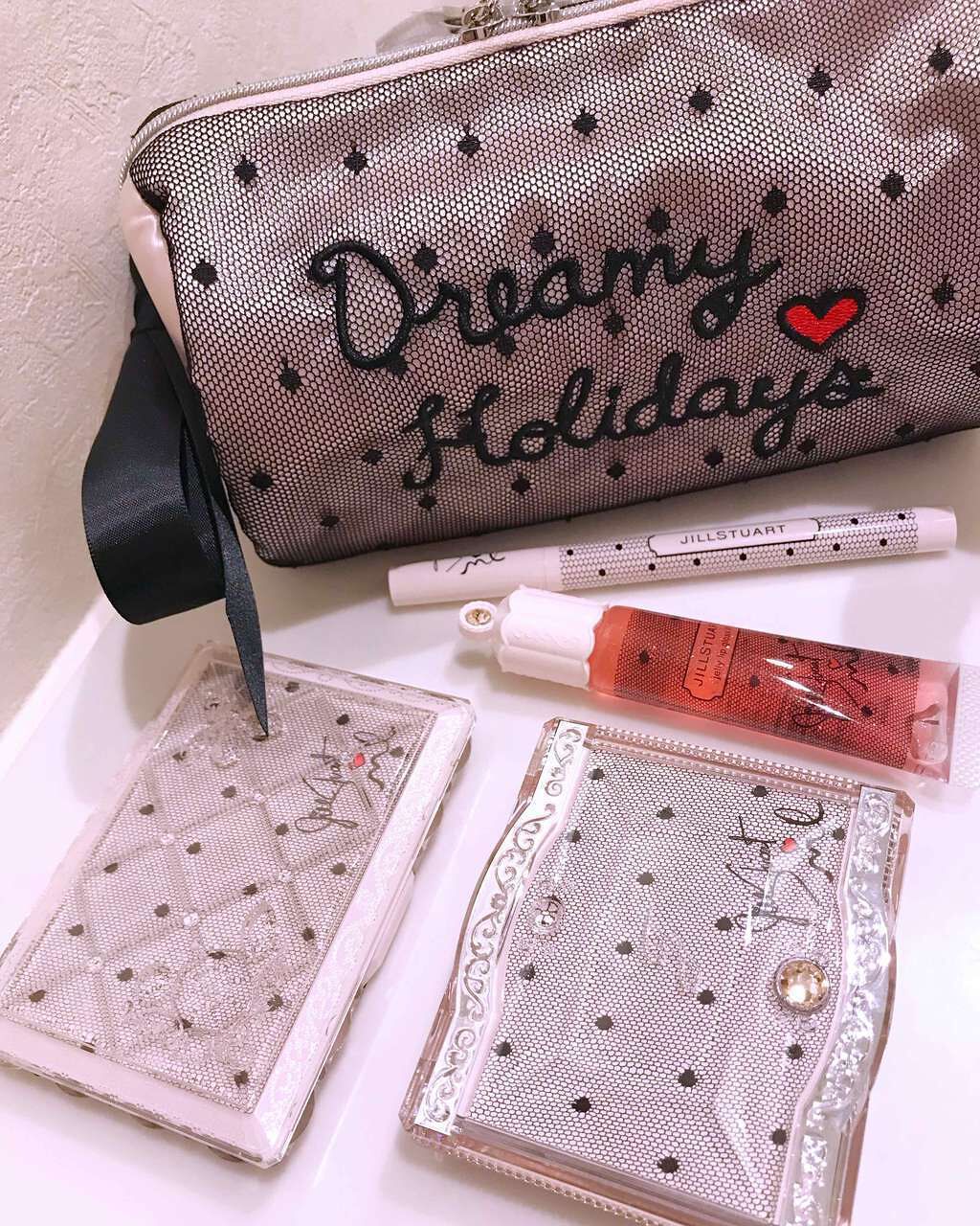 パジャマパーティコレクション (クリスマスコフレ 2017)/JILL STUART/メイクアップキットを使ったクチコミ(1枚目)