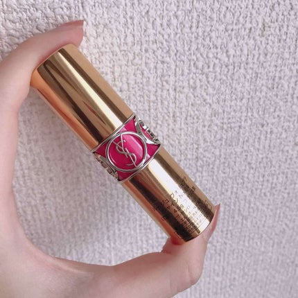 ルージュ ヴォリュプテ シャイン/YVES SAINT LAURENT BEAUTE/口紅を使ったクチコミ(2枚目)