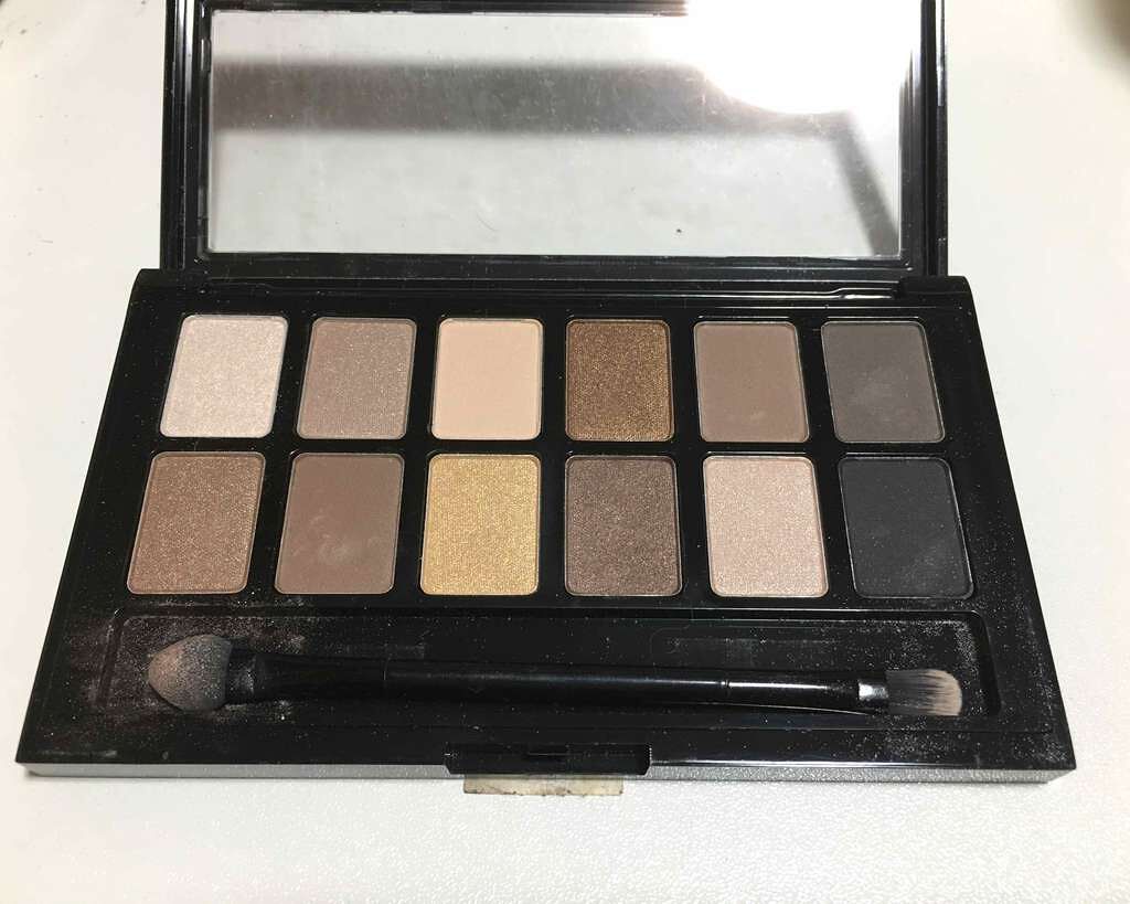 ヌードパレット/MAYBELLINE NEW YORK/アイシャドウパレットを使ったクチコミ(2枚目)