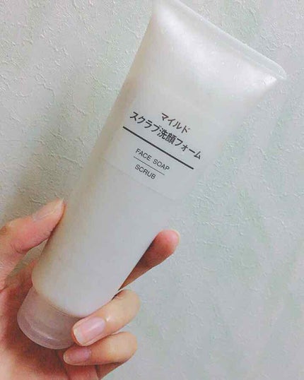マイルドスクラブ洗顔フォーム/無印良品/スクラブ・ゴマージュを使ったクチコミ(1枚目)