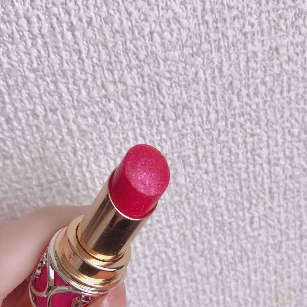 ルージュ ヴォリュプテ シャイン/YVES SAINT LAURENT BEAUTE/口紅を使ったクチコミ(3枚目)
