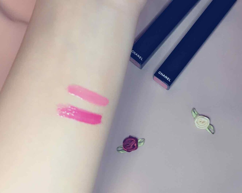 ルージュ アリュール グロス クリック/CHANEL/リップグロスを使ったクチコミ(3枚目)