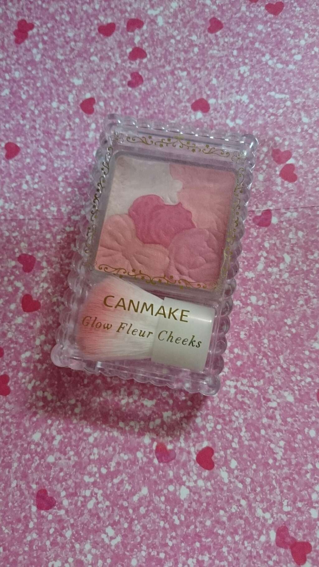 グロウフルールチークス/キャンメイク/パウダーチークを使ったクチコミ(1枚目)