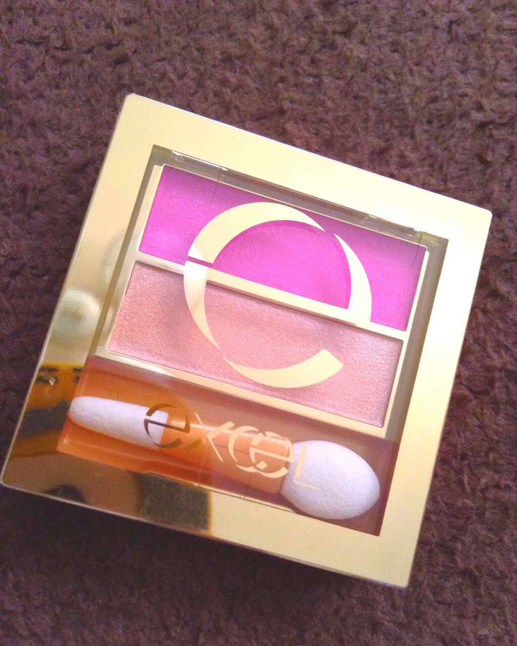 デュアルアイシャドウ N/excel/アイシャドウパレットを使ったクチコミ(1枚目)