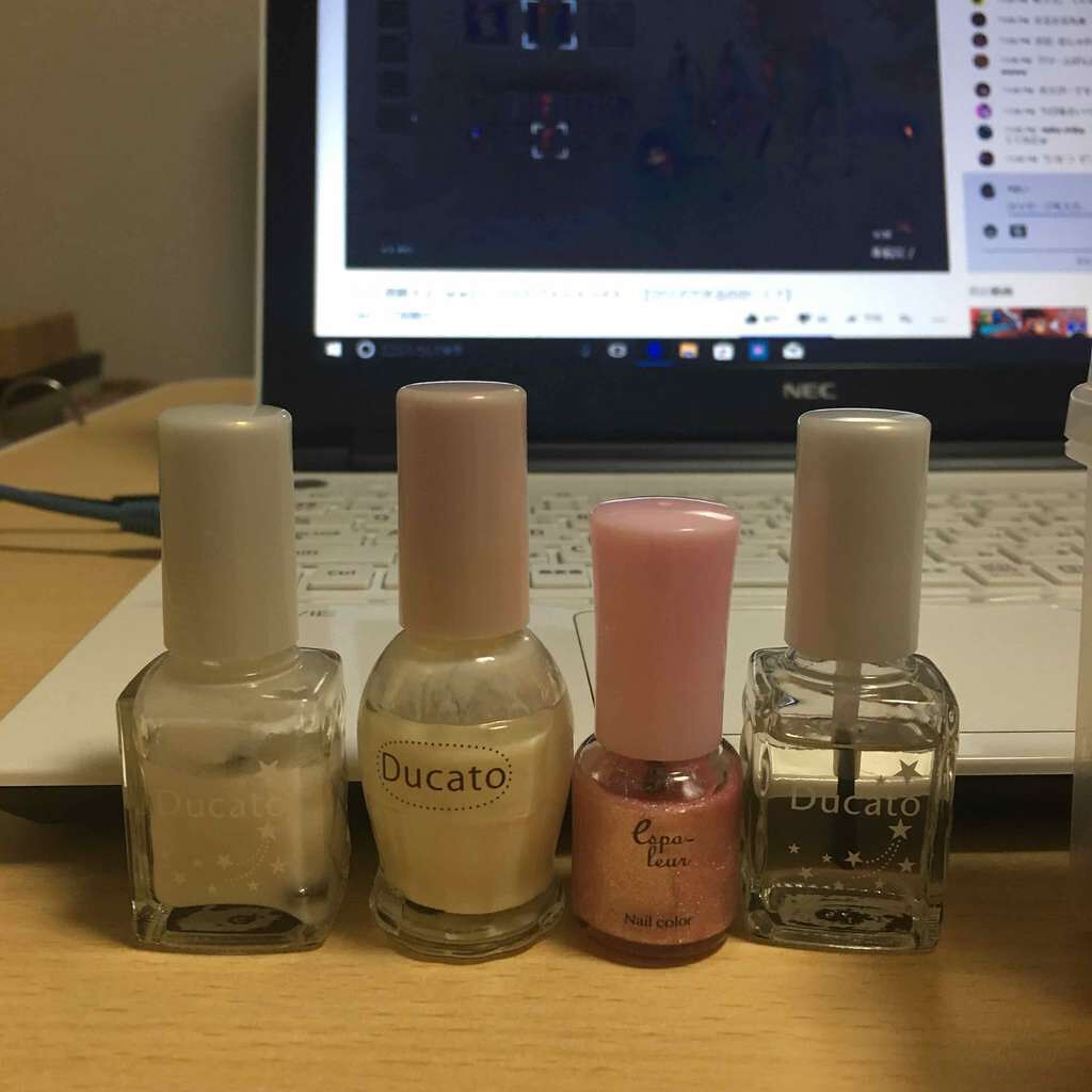ファイバーインベースコートⅡ/デュカート/ネイルトップコートを使ったクチコミ(2枚目)