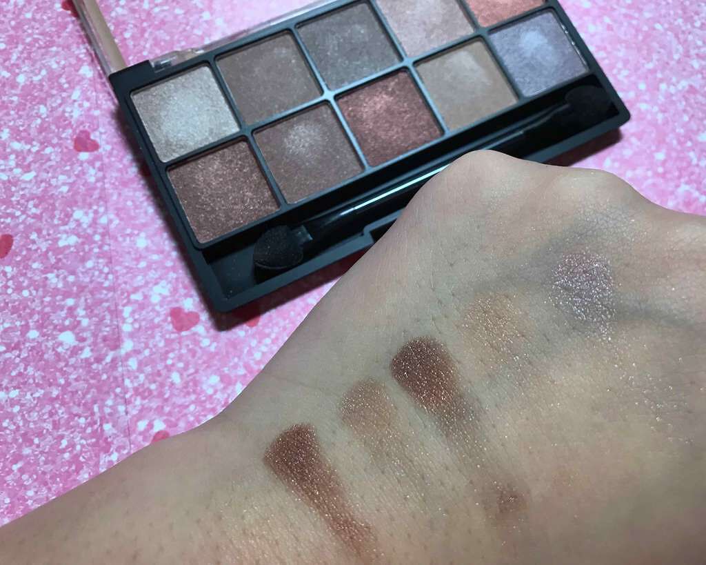 NATURAL SHADOW PALETTE/CITY COLOR/アイシャドウパレットを使ったクチコミ(4枚目)