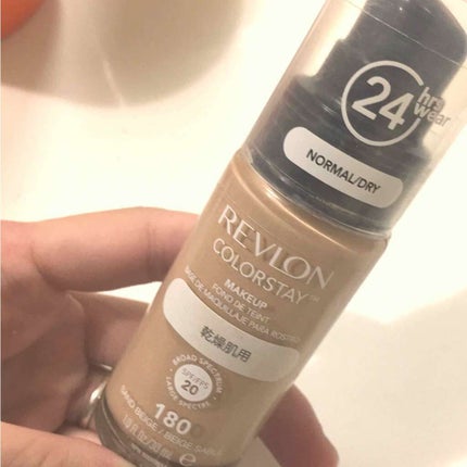 カラーステイ メイクアップ/REVLON/リキッドファンデーションを使ったクチコミ(1枚目)
