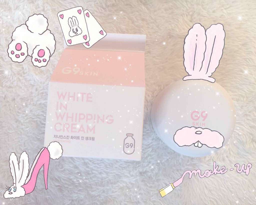 WHITE WHIPPING CREAM(ウユクリーム)/G9SKIN/化粧下地を使ったクチコミ(1枚目)