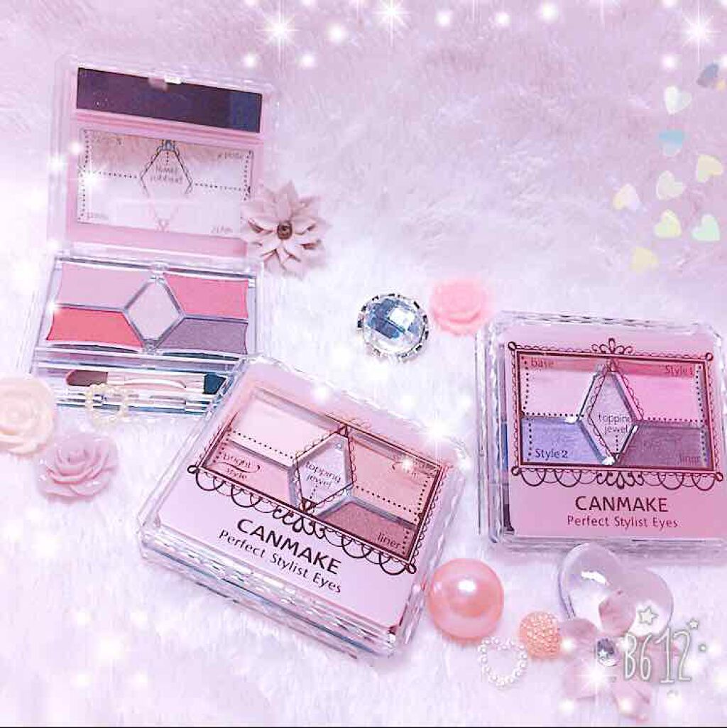 【旧品】パーフェクトスタイリストアイズ/キャンメイク/アイシャドウパレットを使ったクチコミ(1枚目)