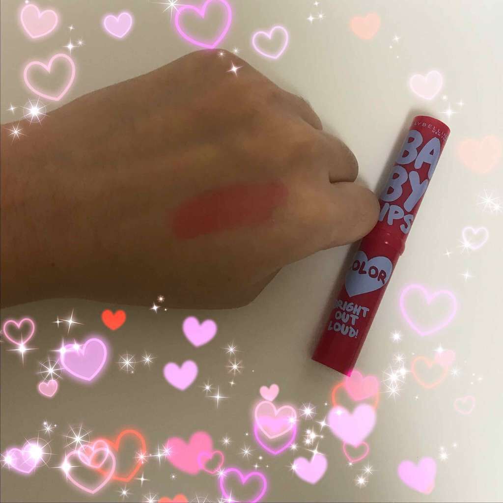 リップクリーム カラー BABY LIPS/MAYBELLINE NEW YORK/リップケアを使ったクチコミ(1枚目)
