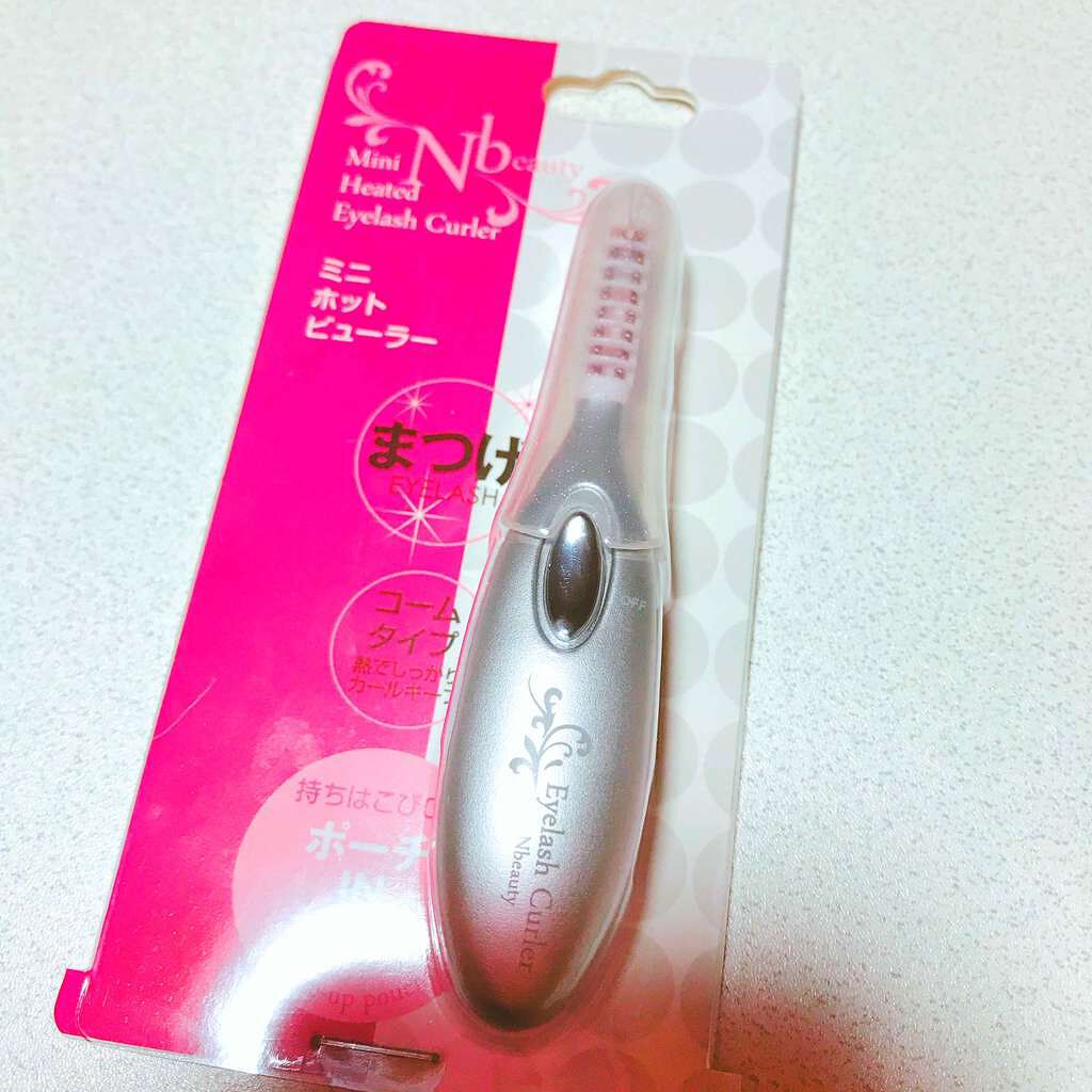 ミニホットアイラッシュカーラー/ニトリ/ホットビューラーを使ったクチコミ（1枚目）