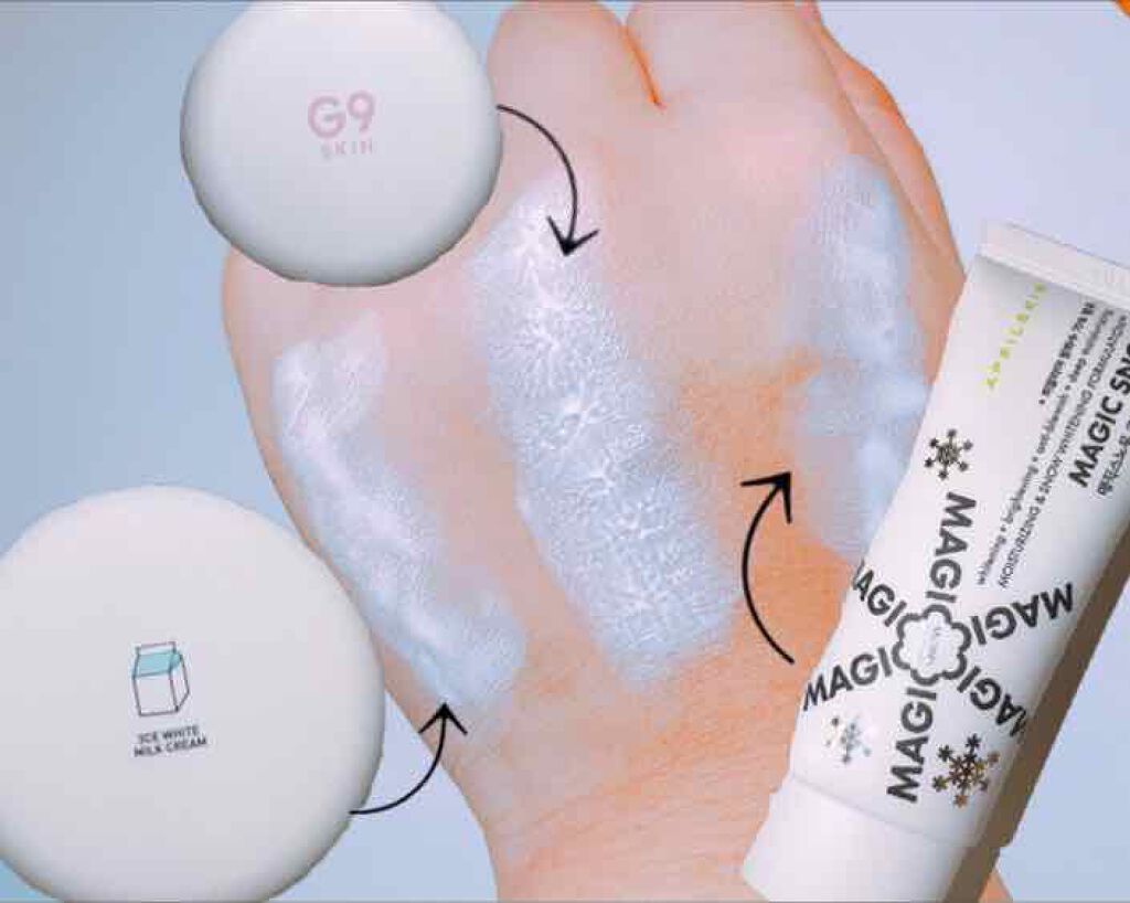 MAGIC SNOW CREAM/APRILSKIN/フェイスクリームを使ったクチコミ(2枚目)