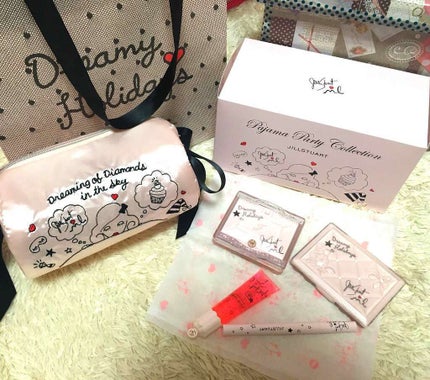 パジャマパーティコレクション (クリスマスコフレ 2017)/JILL STUART/メイクアップキットを使ったクチコミ(1枚目)