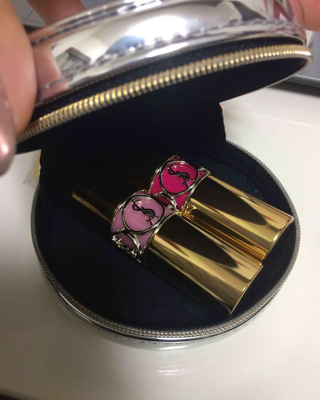 LINE 連携キャンペーン ポーチ/YVES SAINT LAURENT BEAUTE/化粧ポーチを使ったクチコミ（2枚目）