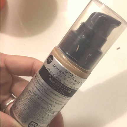 カラーステイ メイクアップ/REVLON/リキッドファンデーションを使ったクチコミ(2枚目)