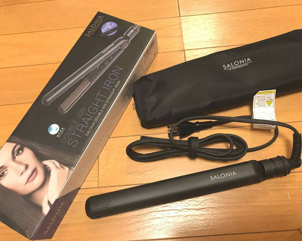 ストレートヘアアイロン/SALONIA/ストレートアイロンを使ったクチコミ（1枚目）
