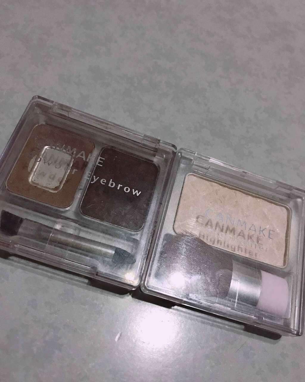 パウダーアイブロウ/キャンメイク/パウダーアイブロウを使ったクチコミ（1枚目）