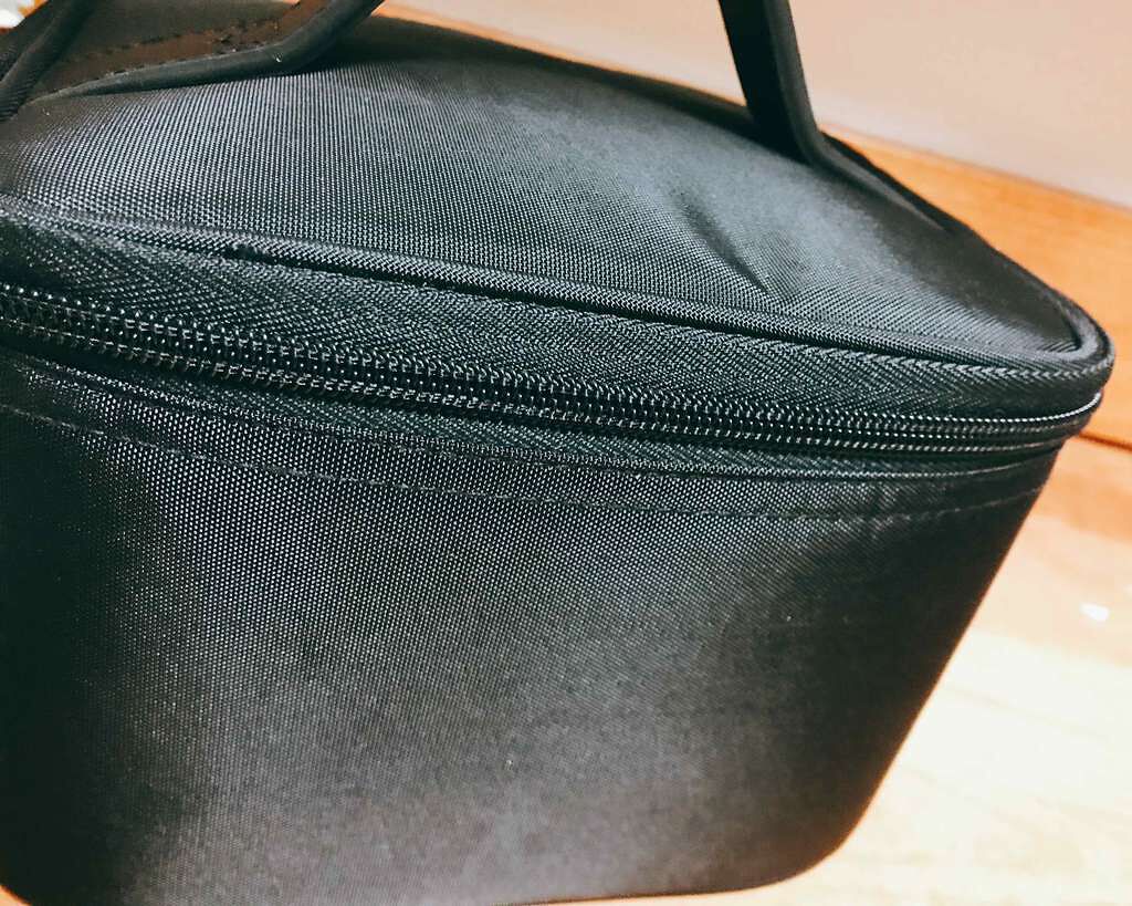 ナイロンメイクボックス・S(旧)/無印良品/化粧ポーチを使ったクチコミ(1枚目)