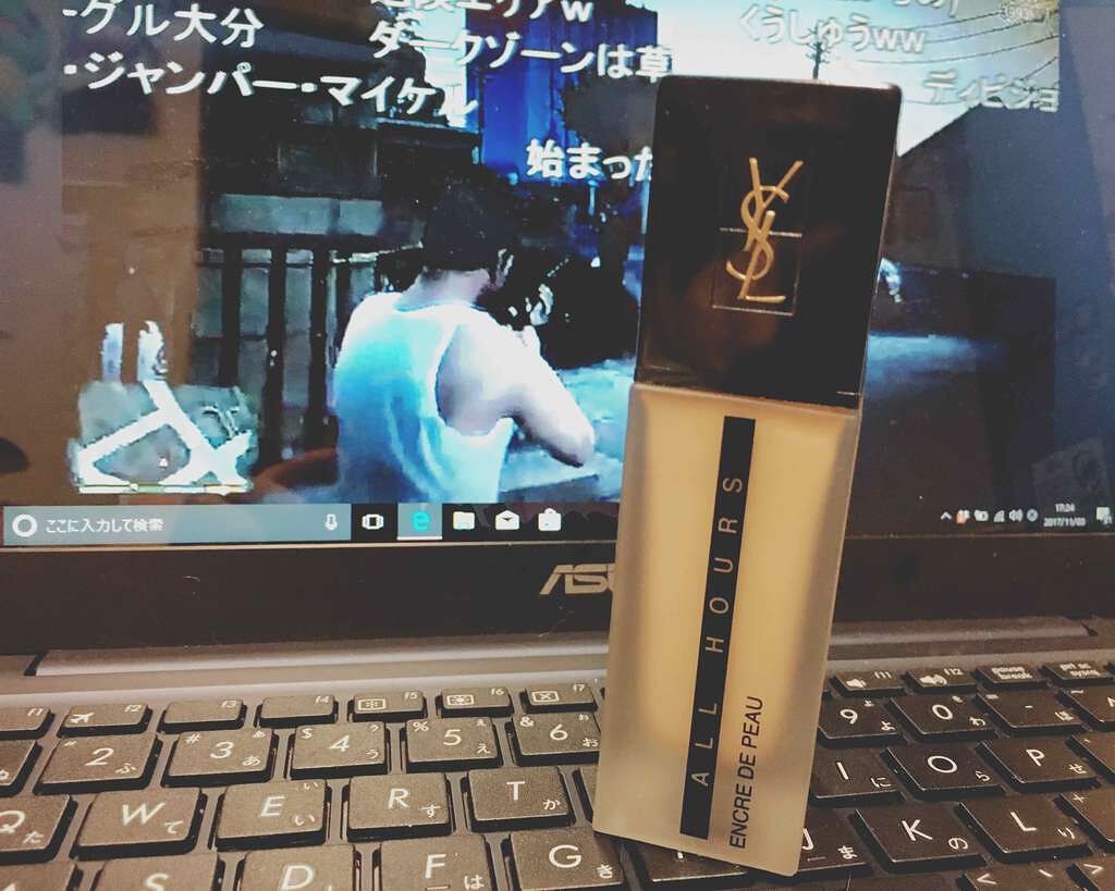 アンクル ド ポー オール アワーズ ファンデーション/YVES SAINT LAURENT BEAUTE/リキッドファンデーションを使ったクチコミ(1枚目)