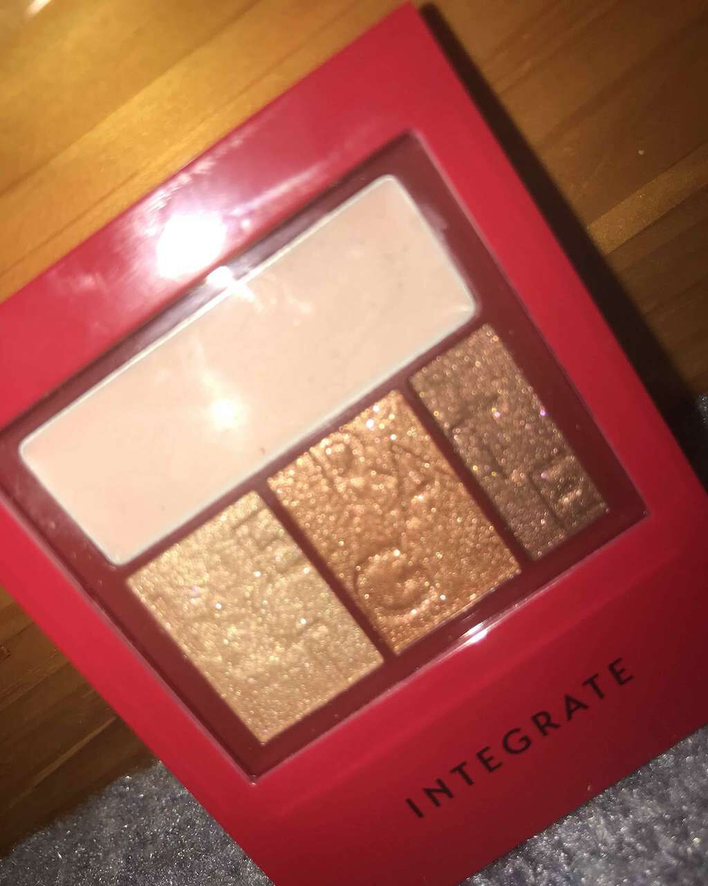 アクセントカラーアイズ CC/インテグレート/アイシャドウパレットを使ったクチコミ(1枚目)