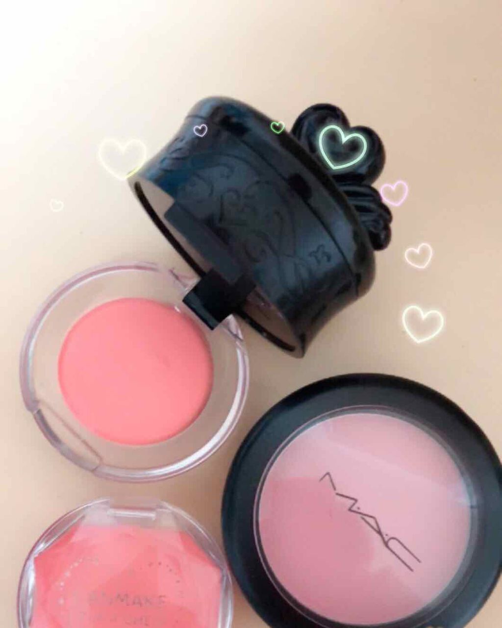 クリームチーク/キャンメイク/ジェル・クリームチークを使ったクチコミ(1枚目)