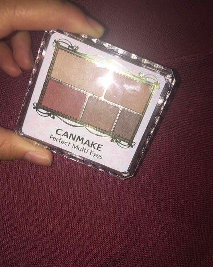 パーフェクトマルチアイズ/キャンメイク/アイシャドウパレットを使ったクチコミ(1枚目)