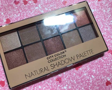 NATURAL SHADOW PALETTE/CITY COLOR/アイシャドウパレットを使ったクチコミ（1枚目）